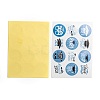 AHANDMAKER Self-Adhesive Paper Stickers DIY-GA0001-82-2