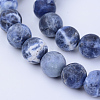 Natural Sodalite Beads Strands G-Q462-12mm-07-1
