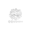 DICOSMETIC 220Pcs 4 Style 304 Stainless Steel Charms STAS-DC0012-50-8