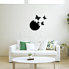 1 Set Plastic Mirror Wall Stickers AJEW-CN0001-65A-4