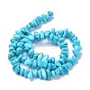 Natural Magnesite Beads Strands TURQ-P001-02A-02-2