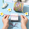 Segment Dyed Raffia Paper Cords for DIY Craft OCOR-WH20020-27C-4