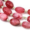 Natural Dragon Veins Agate Beads Strands GG-CBA8E33-A02-01-3