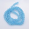 Bicone Glass Beads Strands EGLA-P016-3mm-02-2