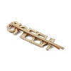 Word QUEEN Alloy Rhinestone Hair Bobby Pins FIND-WH0152-34G-KCG-2