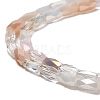Electroplate Glass Beads Strands EGLA-D030-07A-3