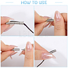 5Pcs Stainless Steel Bayonet Clasps FIND-CA0010-02A-4