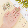 PVD Vacuum Plating 304 Stainless Steel Earring Hooks STAS-UN0018-14M-2