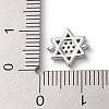 Rack Plating Brass Micro Pave Clear Cubic Zirconia Connector Charms KK-K332-37P-3