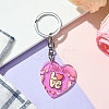 Valentine's Day Acrylic Keychain KEYC-YW00020-05-2