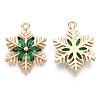 Christmas Brass Glass Pendants LS-X-KK-R111-009-A01-2