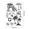 Custom Summer Theme PVC Plastic Clear Stamps DIY-WH0631-0056-2