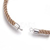 Cotton Cord Bracelet Making KK-F758-03C-P-2