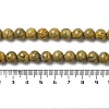 Natural Verdite Stone Beads Strands G-P515-A03-01-4