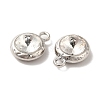Glass Pendants PALLOY-O106-21P-01-2