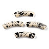 Opaque Spray Painted Acrylic Beads X1-MACR-S372-002F-B08-1