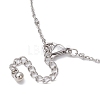 304 Stainless Steel Satellite Chain Bracelet Making AJEW-JB01300-01-3