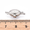 925 Sterling Silver Box Clasps STER-T007-135P-3