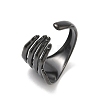 304 Stainless Steel Cuff Open Rings LS-RJEW-D338-02D-EB-2
