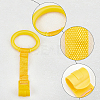 SUPERFINDINGS 8Pcs 8 Style Plastic Play Bed Pull Ring AJEW-FH0001-94-3