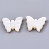 Natural White Shell Mother of Pearl Shell Beads SSHEL-N032-09-2