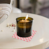 4Pcs 4 Colors Retro Acrylic Cup Mats AJEW-DR0001-14-7