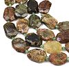 Natural Green Garnet Beads Strands G-B125-P24-01-5