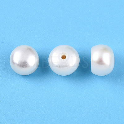 Grade 3A Natural Cultured Freshwater Pearl Beads PEAR-N018-3A-7075A-1
