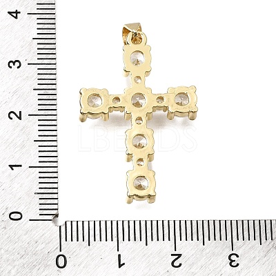 Brass Pave Cubic Zirconia Pendants CU-CBAE7DF-11G-B02-1