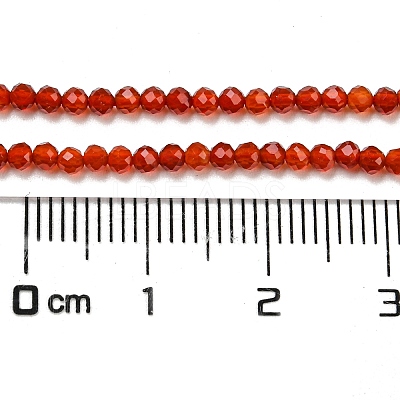 Natural Agate Beads Strands G-A129-2mm-A01-1