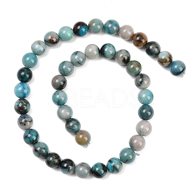 Natural Chrysocolla Beads Strands G-K405-B01-10mm-1