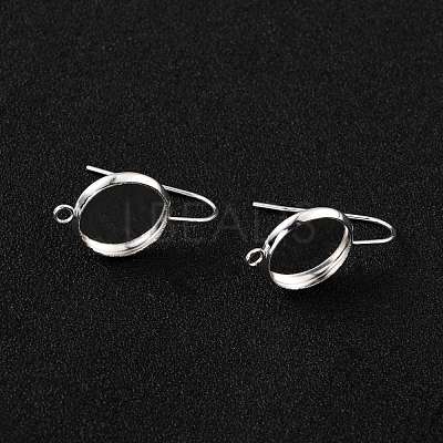 304 Stainless Steel Earring Hooks STAS-F271-01C-S-1