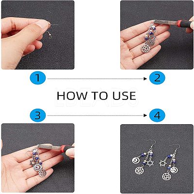 304 Stainless Steel Pendants STAS-UN0011-83P-1