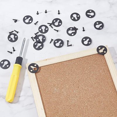 60Sets Iron Frame Accessories FIND-FH0003-18-1