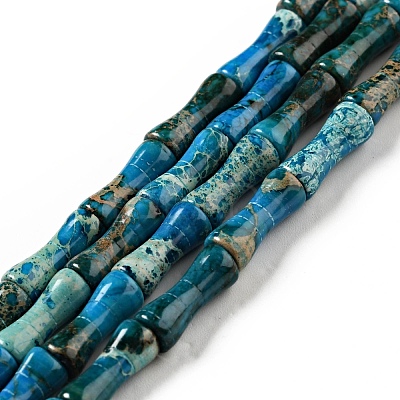 Natural Imperial Jasper Beads Strands G-E071-B04-1