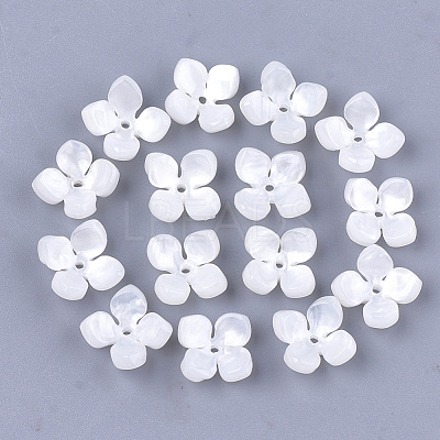 Cellulose Acetate(Resin) Bead Caps KK-S161-02A-1