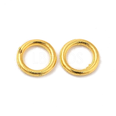 Alloy Soldered Closed Jump Rings KK-WH0052-05A-G-1