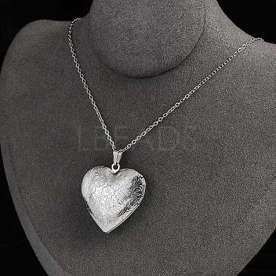 201 Stainless Steel Cable Chain Necklaces NJEW-M050-04C-P-1-1
