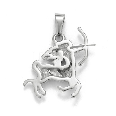 Non-Tarnish 304 Stainless Steel Pendants STAS-D165-14P-02-1