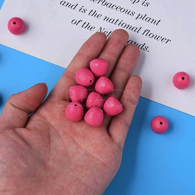 Opaque Acrylic Beads MACR-S373-10A-A10-1