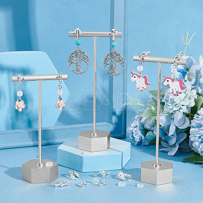 18Pcs 3 Style Brass Clip-on Earring Findings FIND-SC0003-96S-1