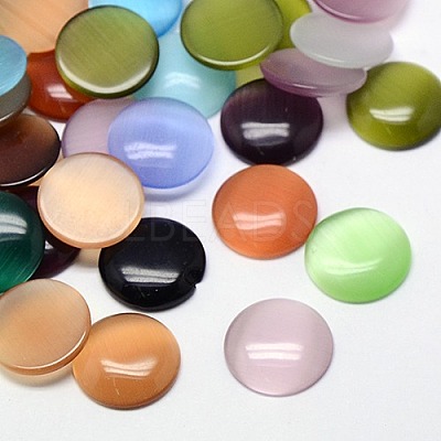 Cat Eye Cabochons CE-J002-14mm-M-1
