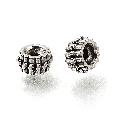 Tibetan Style Alloy Beads AL-CBA3B63-10AS-1