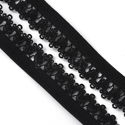 Polyester Elastic Cords with Single Edge Trimming EC-WH0020-06B-1