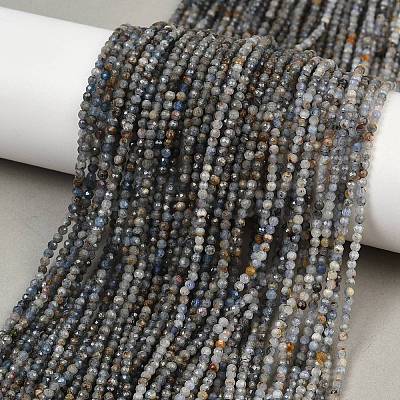 Natural Kyanite Beads Strands G-RM2025-A34-2mm-1
