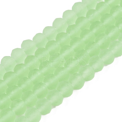 Transparent Glass Beads Strands EGLA-A044-T4mm-MD09-1