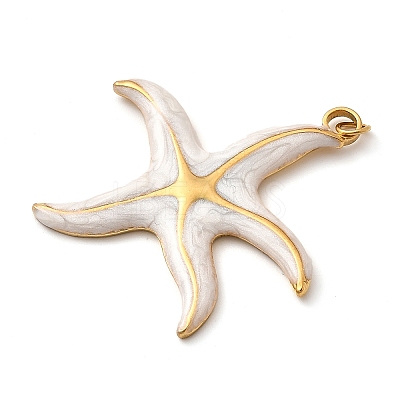 304 Stainless Steel Enamel Pendants X-STAS-B093-33G-04-1