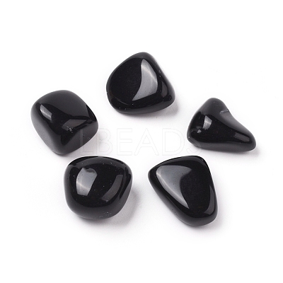 Natural Black Obsidian Beads G-K302-A11-1