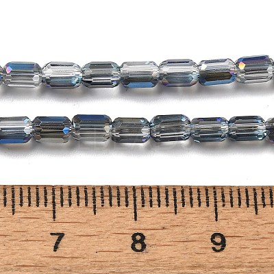 Electroplate Glass Beads Strands EGLA-D031-01-23-1