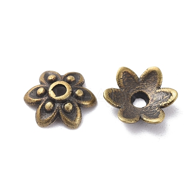Tibetan Style Bead Caps X-MLF0626Y-NF-1